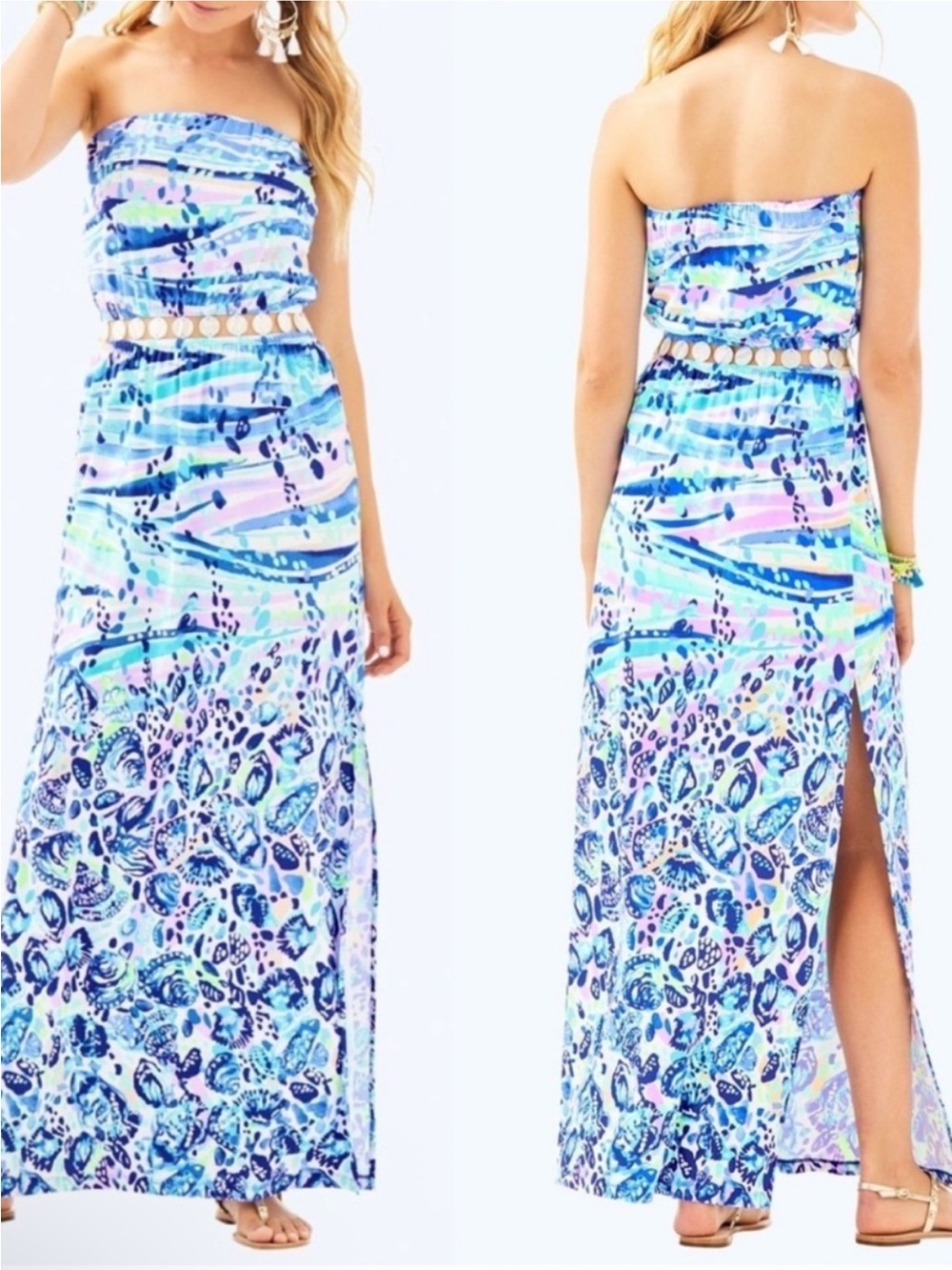 Lilly Pulitzer Mika Maxi Dress - Size Small